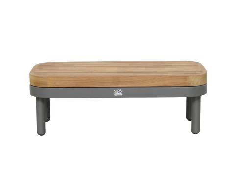 Apple Bee Maui Kaffeetisch Taupe 40x85cm Teak