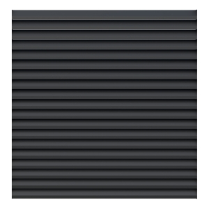 GroJaLumino Rhombus Steckzaun Set 180x180cm anthrazit