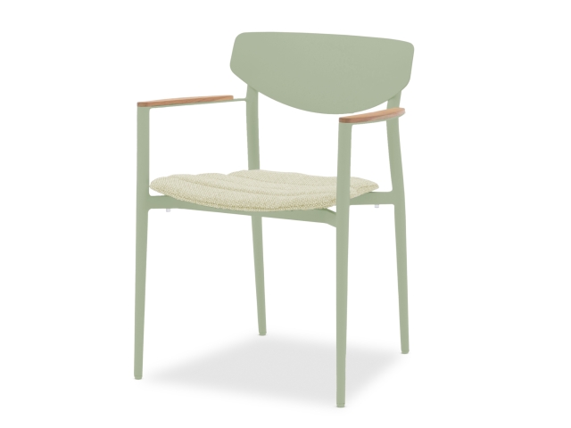 Zebra Hornet Stapelsessel Aluminium sage