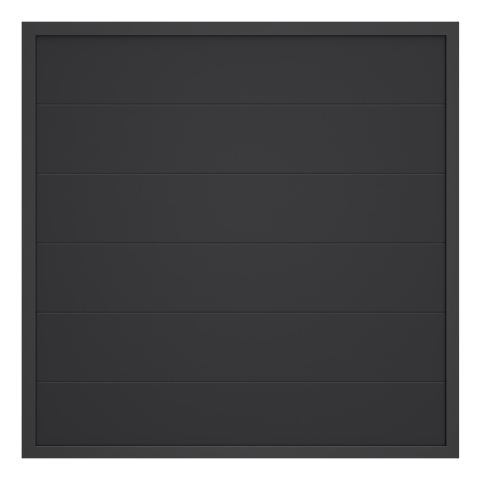 GroJa BasicLine Nova Anthrazitgrau 180x180cm