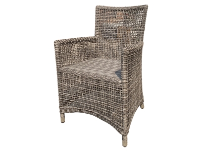 Zebra Loft Sessel Slate Omega-Geflecht 4mm Zebra Loft Sessel Slate Omega-Geflecht 4mm