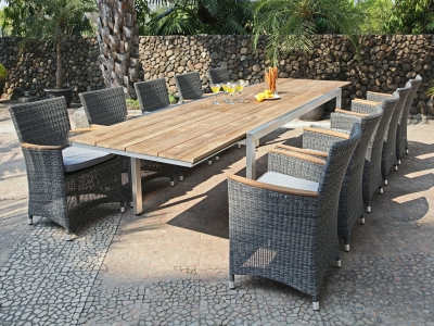 Zebra Gartenm&ouml;bel-Set Status-Kubex 10