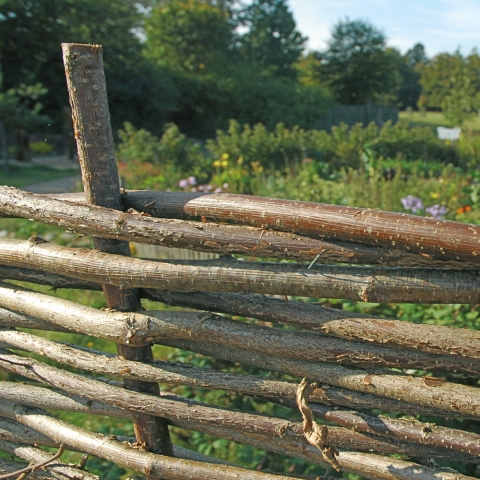 Haithabu Flechtzaun Haselnuss 90x180 cm