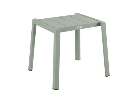 Brafab Delia Beistelltisch, 45x40x39cm Aluminium Dusty green stapelbar