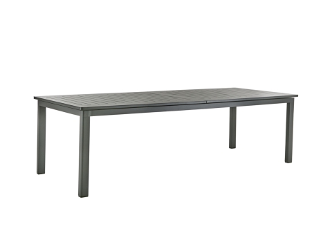 Brafab Lomma XL Ausziehtisch Aluminium anthrazit 260-380x100cm