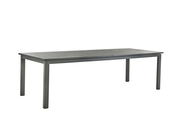 Brafab Lomma XL Ausziehtisch Aluminium anthrazit 260-380x100cm