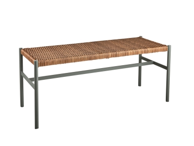 Brafab DK Bank, Dusty green 106x40cm