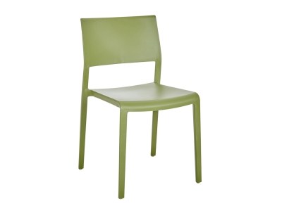 Brafab Lilibet Diningstuhl Olivgr&uuml;n, stapelbar