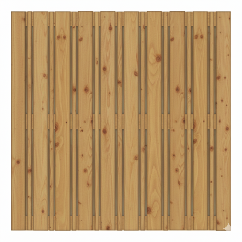 Sichtschutzzaun Catania L�rche-Douglasie 180x180cm