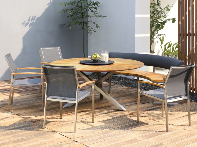 Zebra Gartenm�bel-Set Setax-Oryx Edge-Onyx