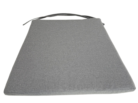 Zebra Milano - Vienna Sitzkissen eisengrau