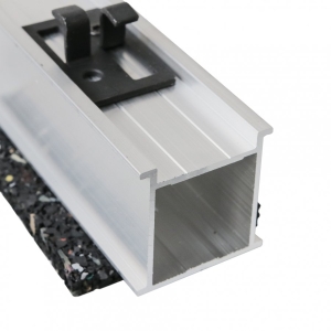 DreamDeck Basic Alu Unterkonstruktionsleiste hoch - 40x40x4000mm