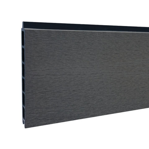 Elephant Modular EVO WPC Einzellamelle Steingrau, 2er Set 20x180cm