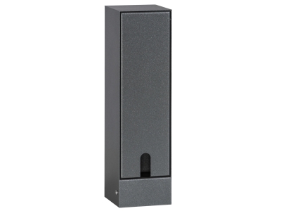 LCD Steckdosens&auml;ule 2-fach mit Klappe 022