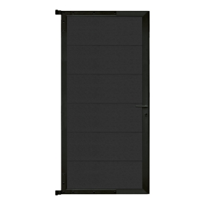 Elephant Zauntor Fusion MAX WPC anthrazit, Rahmen anthrazit 100x174cm inkl. Beschlag