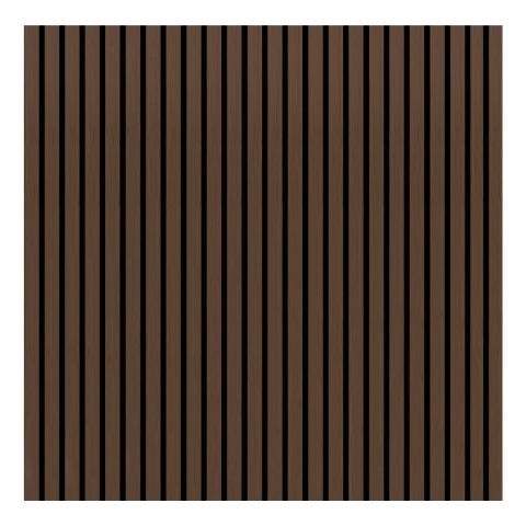 Elephant Zaun WPC Stripes Black Natural Dark Brown 180x180cm
