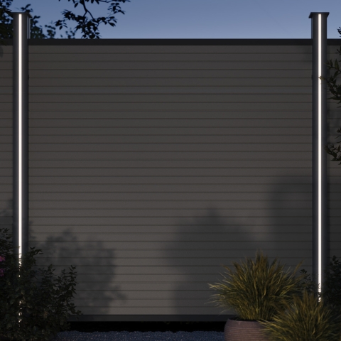 Osmo Licht-Abdeckleiste f�r Aluminiumpfosten 250 cm