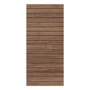 Selbstbauzaun Gardo XL DIY Kiefer KDI Braun 90x194 cm