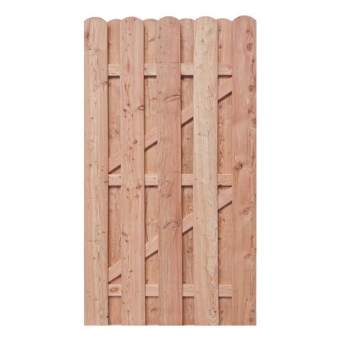 Bohlentor L�rche unbehandelt gerade 100x180cm ohne Beschlag