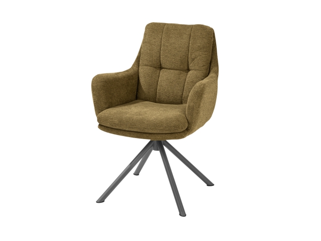 Habufa Madelaine Armlehn-, Drehstuhl - Vada Ocker