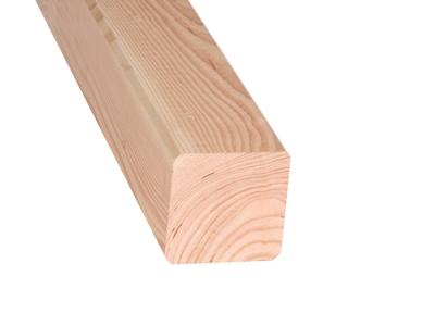 Konstruktionsholz europ. L&auml;rche 90x90mm glatt gehobelt