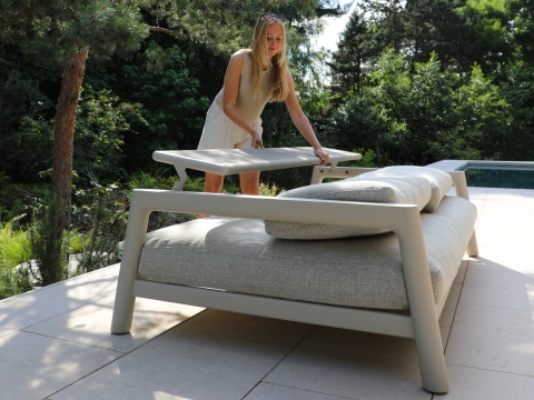 Zebra Cozy Lounge 3-Sitzer Sofa 236x128cm