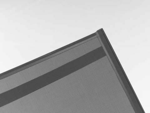 Zebra Somerset Liege graphite 198cm x 80cm x 29 cm