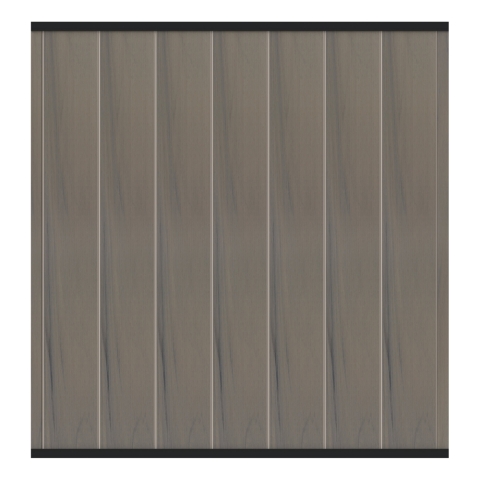 Flex Fence Grundelement Lightbrown 180x188 cm