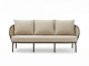 Apple Bee Pine Key 3-Sitzer Sofa bronze 191cm