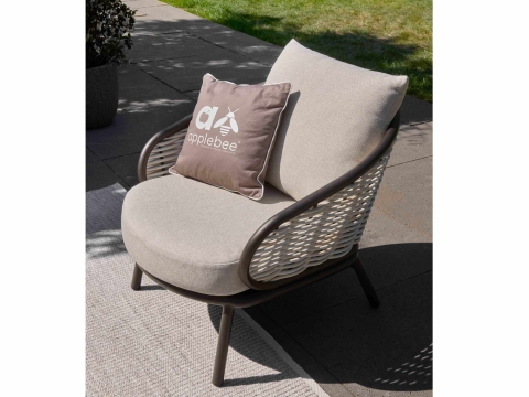 Apple Bee Pine Key Loungesessel bronze