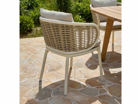 Apple Bee Pine Key Armlehnstuhl oyster