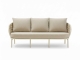 Apple Bee Pine Key 3-Sitzer Sofa oyster 191cm