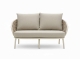 Apple Bee Pine Key 2-Sitzer Sofa oyster 134cm