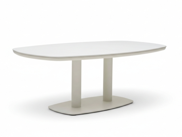 Apple Bee Melville Dining Tisch 220x110x77cm HPMS stone oyster