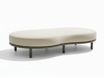 Apple Bee Moon Island Lounge Sofa Aluminium bronze 196cm Apple Bee Moon Island Lounge Sofa Aluminium bronze 196cm