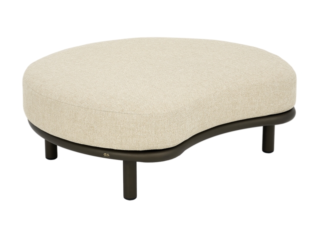 Apple Bee Moon Island Lounge Hocker Aluminium bronze 110cm