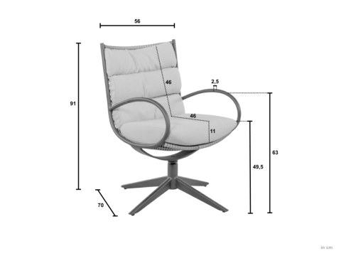 Apple Bee Camp Bay-Melville Dining Set bronze