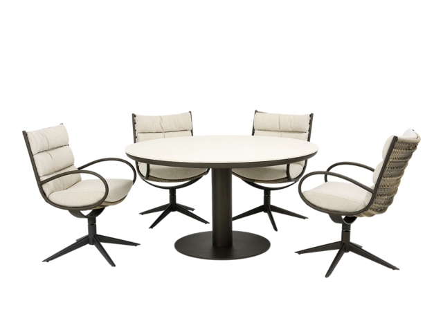 Apple Bee Camp Bay-Melville Dining Set bronze