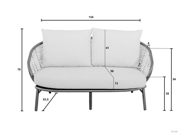 Apple Bee Pine Key Lounge Set 1 bronze