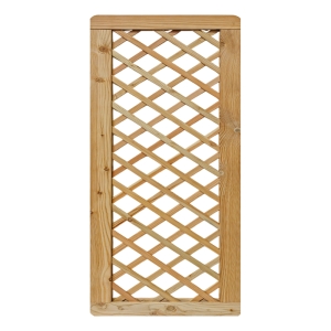 Massivzaun Rankgitter 90x180cm Lärche natur Massivzaun Rankgitter 90x180cm Lärche natur