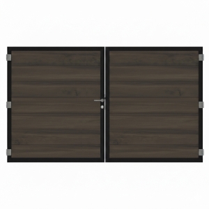 Osmo Multi Fence Co-Extrusion Lightbrown Doppeltor Sonderma&szlig;