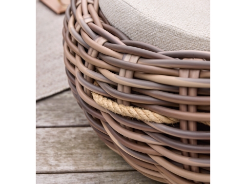 Apple Bee Cocoon-Condor Lounge-Gruppe Boucle cream ca. 496x260cm