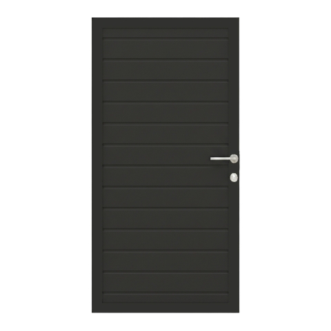 Osmo Alu Fence Anthrazit Einzeltor Sonderma�