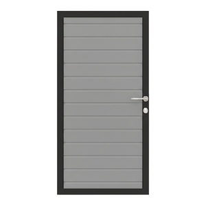 Osmo Alu Fence Grau Einzeltor Sondermaß Osmo Alu Fence Grau Einzeltor Sondermaß