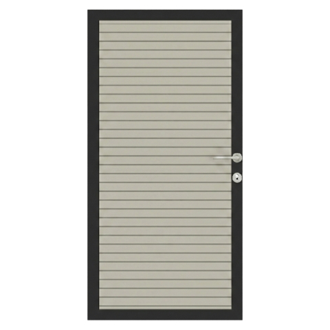 Osmo Alu Fence Cube Grau Einzeltor Sonderma�