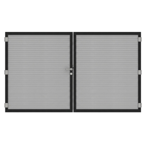 Osmo Alu Fence Juel Grau Doppeltor Sondermaß Osmo Alu Fence Juel Grau Doppeltor Sondermaß