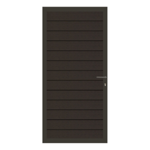 Elephant Zauntor Fusion 200 WPC anthrazit, Rahmen anthrazit 90x189cm, Bausatz inkl. Beschlag